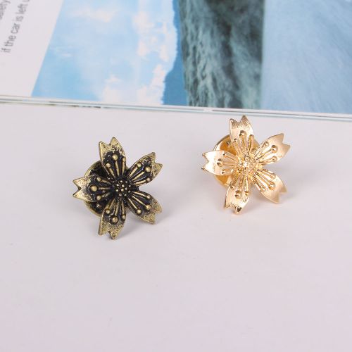 Broche en Alliage argent et plaqué or - Ref 1183702