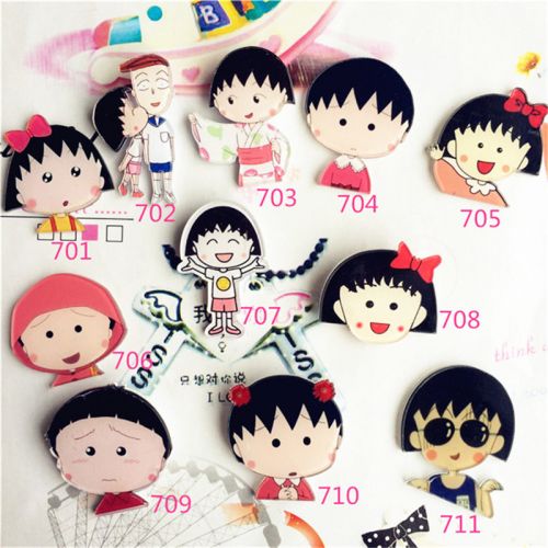 Broche femme en plexiglas - Ref 1183825