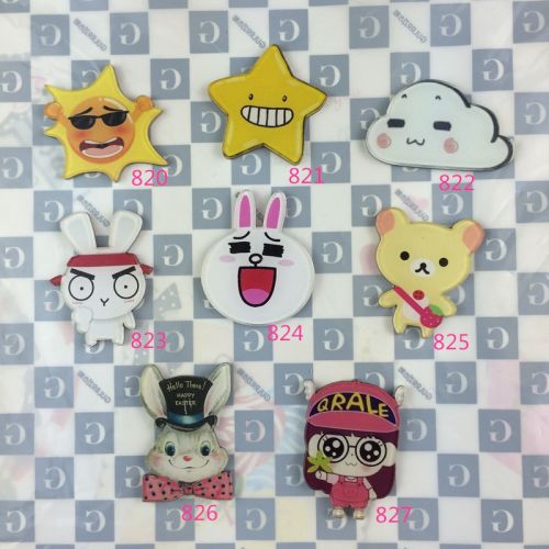 Broche femme en plexiglas - Ref 1183857