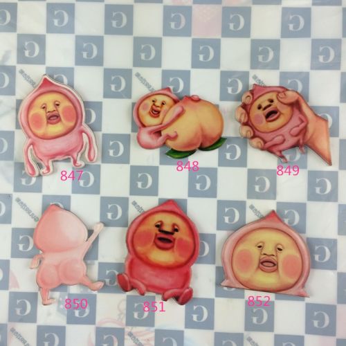 Broche femme en plexiglas - Ref 1183862