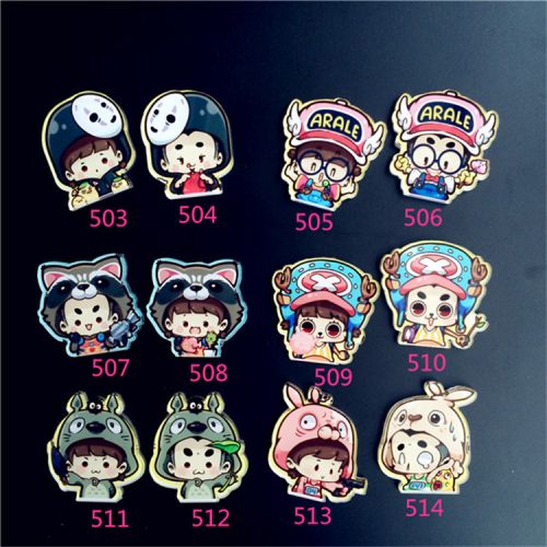 Broche Lovers en plexiglas - Ref 1183865