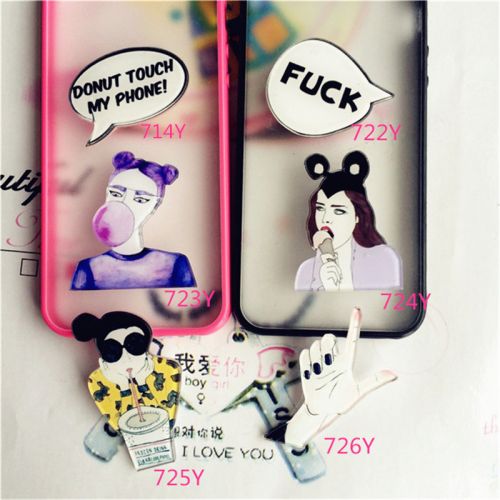 Broche femme en plexiglas - Ref 1183867