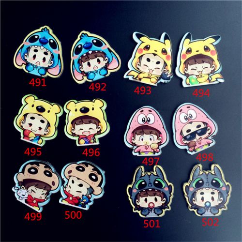 Broche Lovers en plexiglas - Ref 1183874