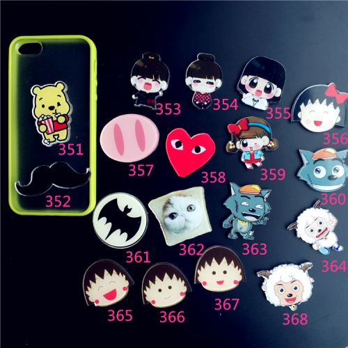 Broche femme en plexiglas - Ref 1183888