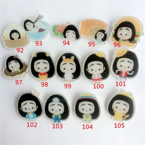 Broche femme en plexiglas - Ref 1183896