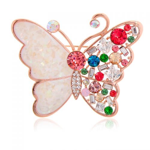 Broche femme YA BAO en Zircon diamant - Ref 1188014