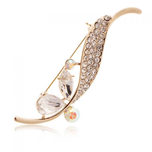 Broche femme YA BAO en Zircon diamant - Ref 1188100