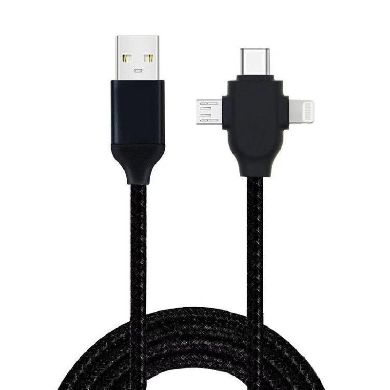 Câble adaptateur pour smartphone en Ligne de données trois un type c - Ref 3382244