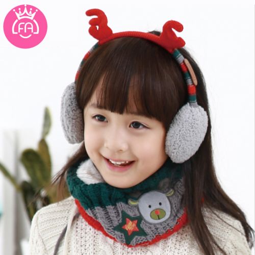 Cache-oreilles pour fille FUNNIMALS en Laine à tricoter - Ref 2152719