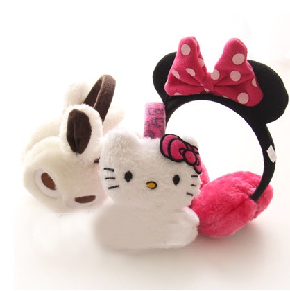 Cache-oreilles pour fille HELLO KITTY en coton - Ref 2153021