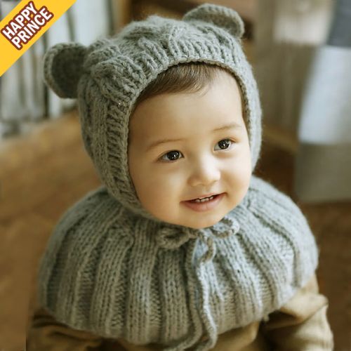 Cape pour enfant HAPPY PRINCE en laine - Ref 2153806