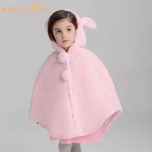 Cape pour enfant SOFTLOVE en corail - Ref 2154005
