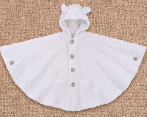 Cape pour enfant NATURA ORGANIC en flanelle - Ref 2154260