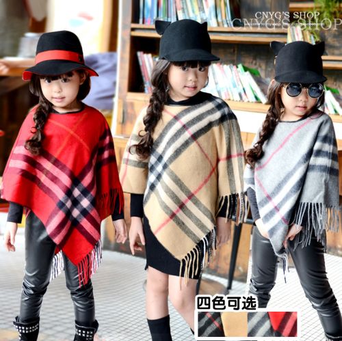 Cape pour fille en mélange - Ref 2154834