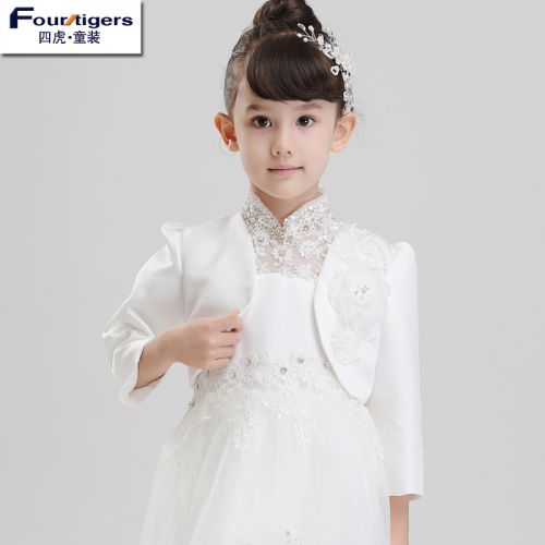 Cape pour fille FOURTIGERS en flanelle - Ref 2154993