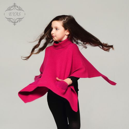 Cape pour fille EYAS en laine - Ref 2155098