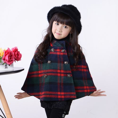 Cape pour fille en laine - Ref 2155254