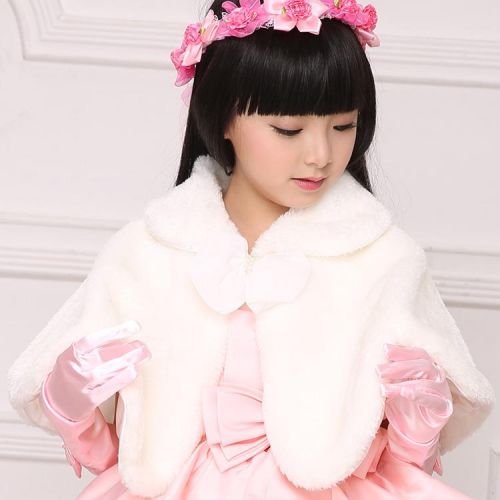 Cape pour fille en laine - Ref 2155523
