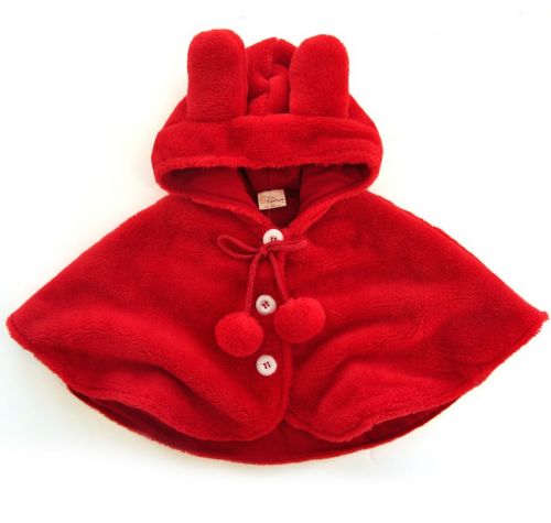 Cape pour fille en corail - Ref 2155569