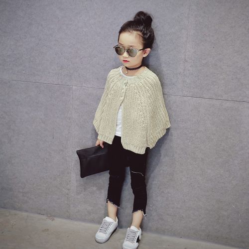 Cape pour fille en mélange - Ref 2155635