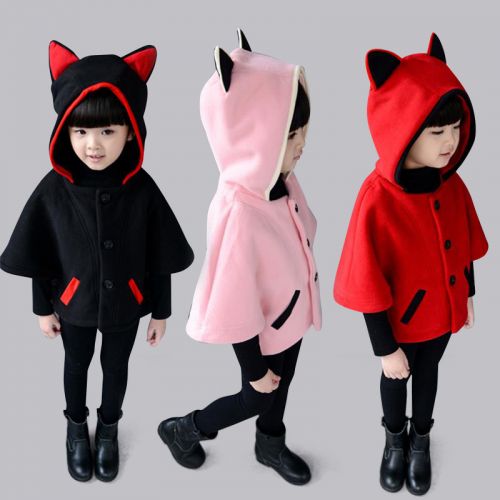 Cape pour fille en mélange - Ref 2155664