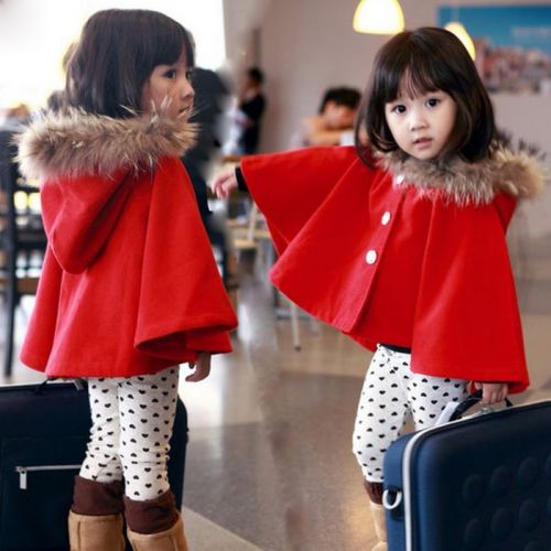 Cape pour fille en mélange - Ref 2155668
