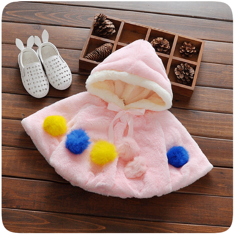 Cape pour fille en laine - Ref 2155793