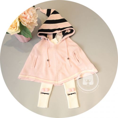 Cape pour fille en laine - Ref 2155863