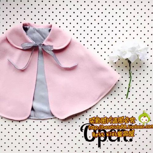 Cape pour fille en laine - Ref 2156223