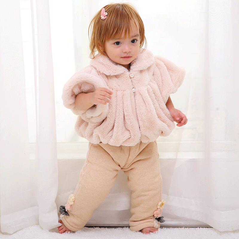 Cape pour fille en Naturel coton de Modèle - Ref 2156380