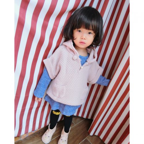 Cape pour fille en laine - Ref 2156533