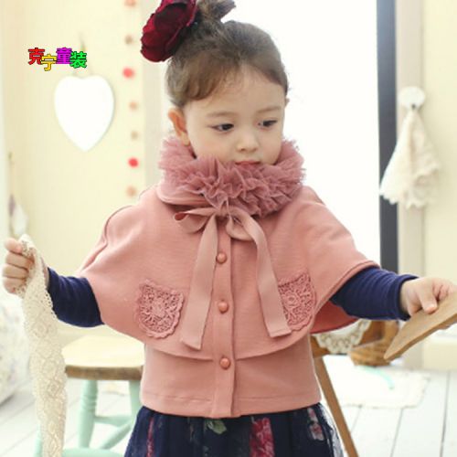 Cape pour fille en laine - Ref 2156694