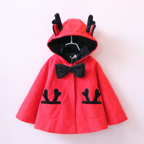 Cape pour fille en flanelle - Ref 2156875