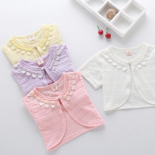 Cape pour fille en lin - Ref 2157067