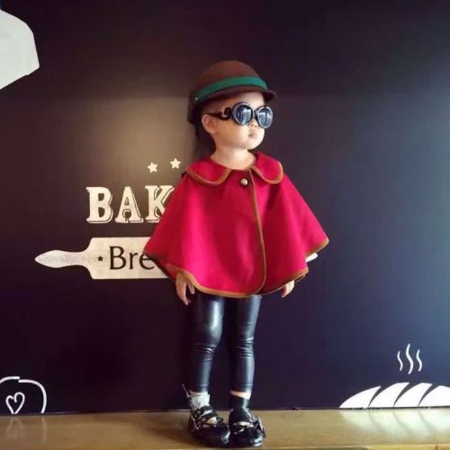 Cape pour fille en coton - Ref 2157195