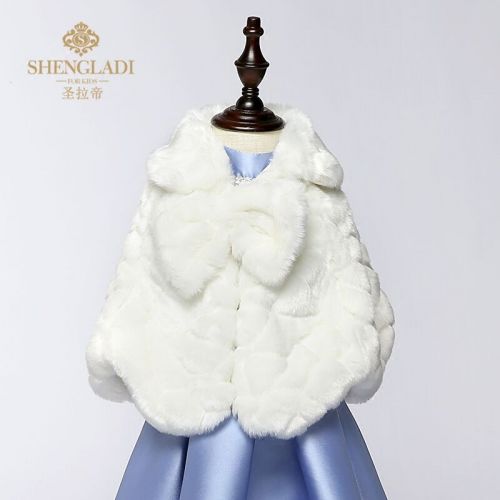 Cape pour fille en laine - Ref 2157622