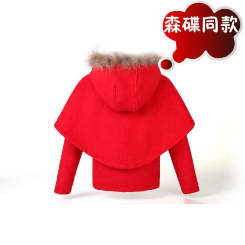 Cape pour fille en laine - Ref 2157648
