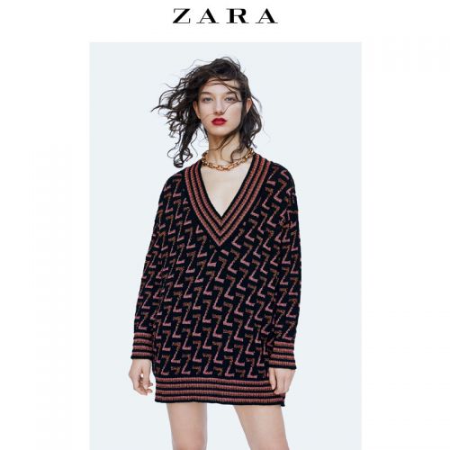 Cardigan ZARA en Acrylique - Ref 3228416