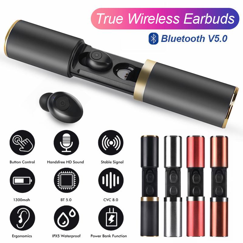 Casque bluetooth INNJIEW avec commande vocale fonction appel connexion multipoints - Ref 3378416