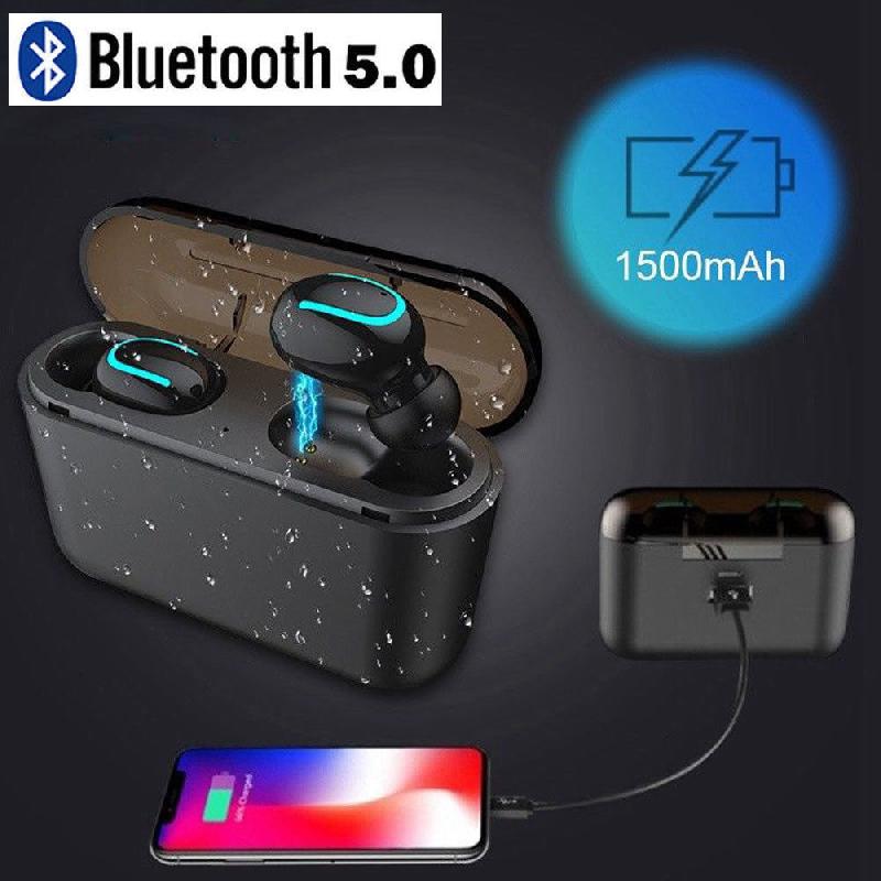 Casque bluetooth avec commande vocale fonction appel connexion multipoints - Ref 3378549