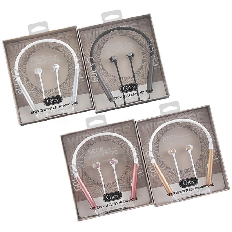 Casque bluetooth GJBY avec commande vocale fonction appel - Ref 3378550