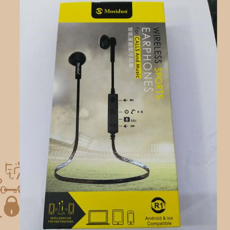 Casque bluetooth MOSSTON avec commande vocale fonction appel - Ref 3378878