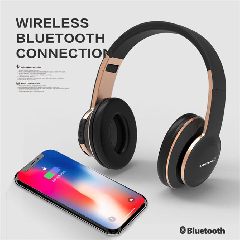 Casque bluetooth avec commande vocale fonction appel connexion multipoints - Ref 3378887