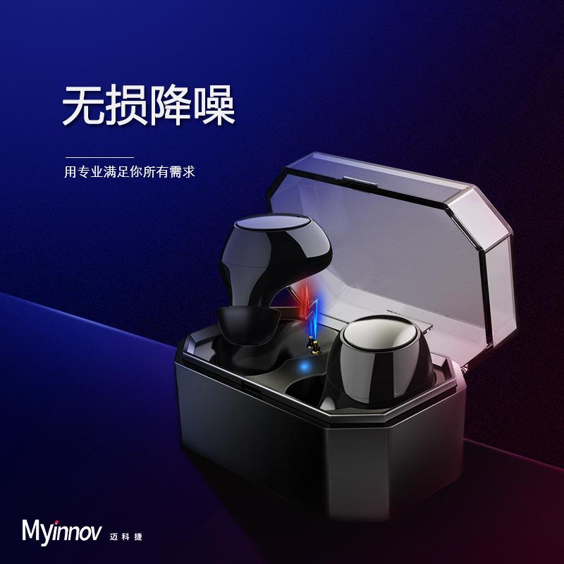 Casque bluetooth MAIKE XUN avec commande vocale fonction appel connexion multipoints - Ref 3380353
