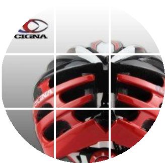Casque cycliste mixte - Ref 2234907