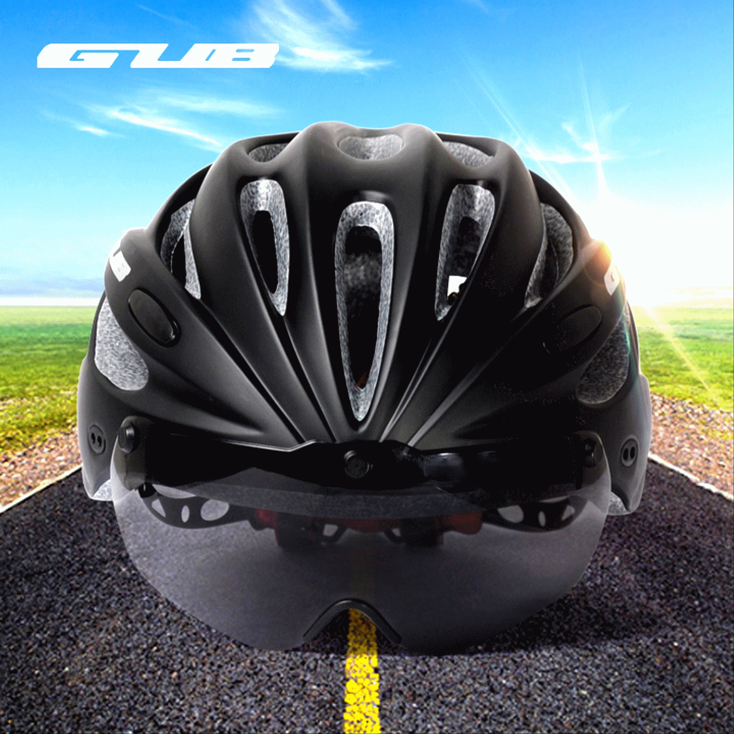 Casque cycliste mixte - Ref 2235330