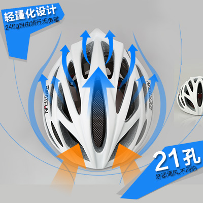 Casque cycliste mixte BESTFUN - Ref 2236195