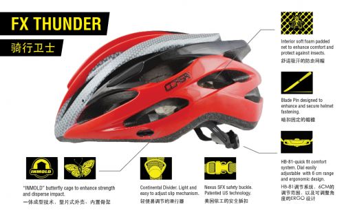 Casque cycliste mixte CORSA - Ref 2237230