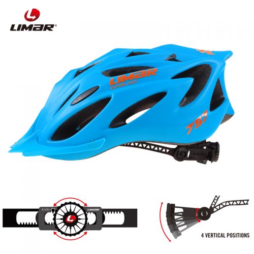 Casque cycliste mixte LIMAR - Ref 2240316