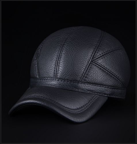 Casquettes Baseball en Cuir de Peau de Vache - Ref 2732